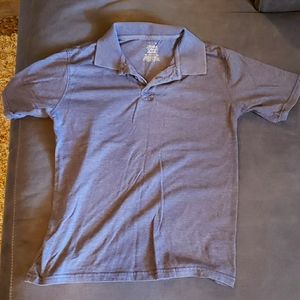 Boy's Gray Polo Shirt